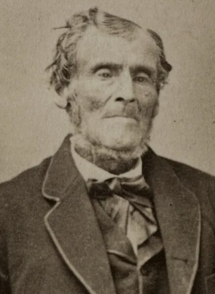 a man, Martin Harris, from the 1800s